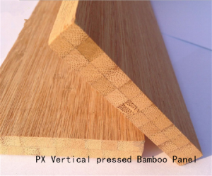 Lodret forkullede bambus bestyrelsen For bordplader og bordplader