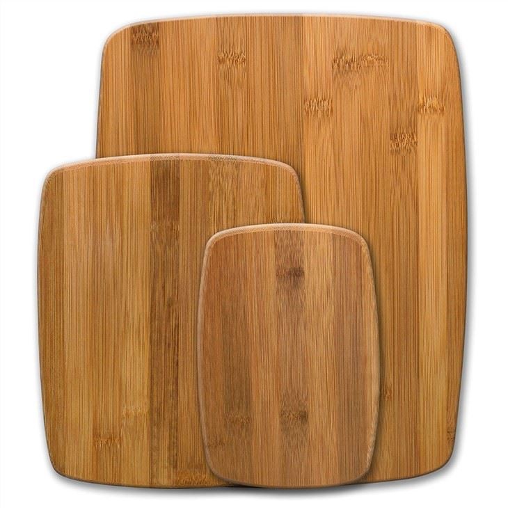 Difference Size 3 PCS/Set Bamboo Cutting Board For Kitchen For Choice